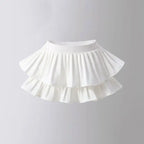 Pleated Layered Skirt