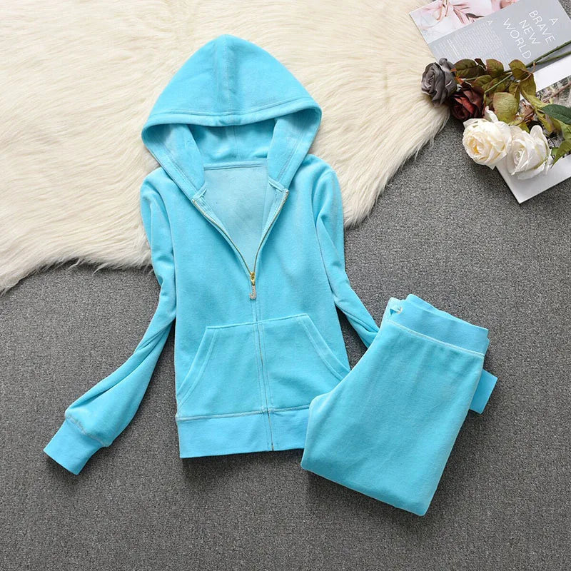 Sweatshirt and Straight Pants Set