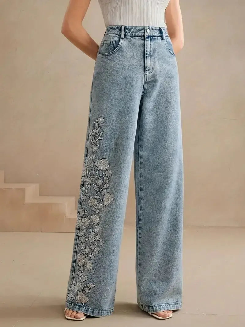 Straight Leg Jeans