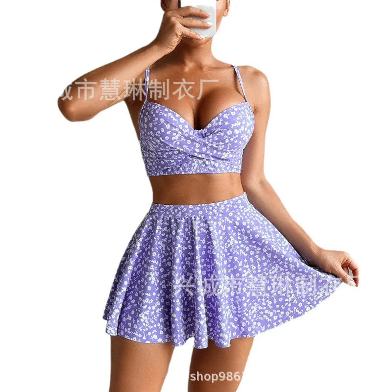 Floral Three-Piece Set
