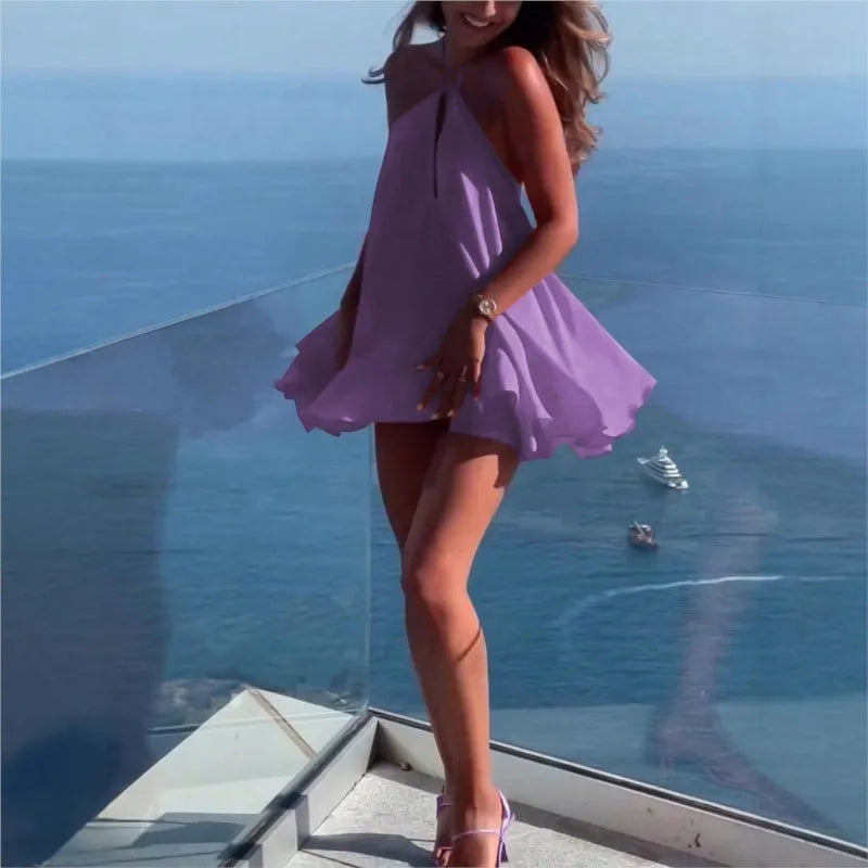 Halter Mini Dress