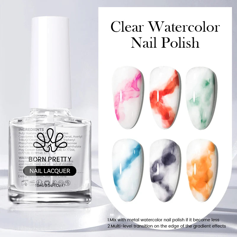 BORN PRETTY 10ml Water Light Cat Magnetic Gel Nail Polish Shining Super Sliver-light Holographics Soak Off UV Gel Varnish