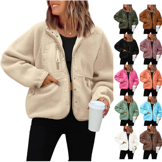 Fleece Loose Jacket