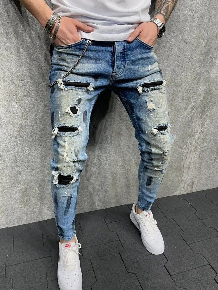 Skinny Ripped Jeans