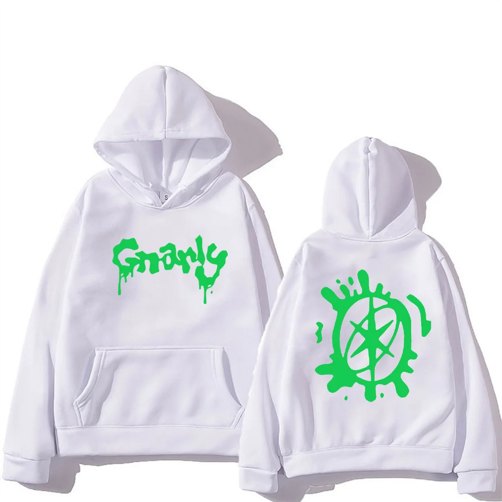 Gnarly Logo Printed Hoodie