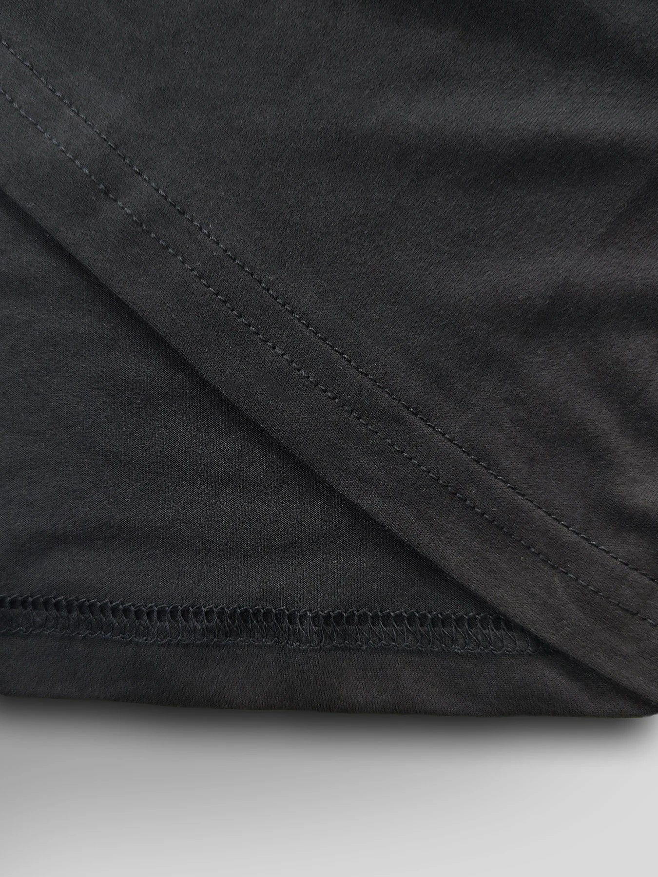 Letter pattern round neck T-shirt