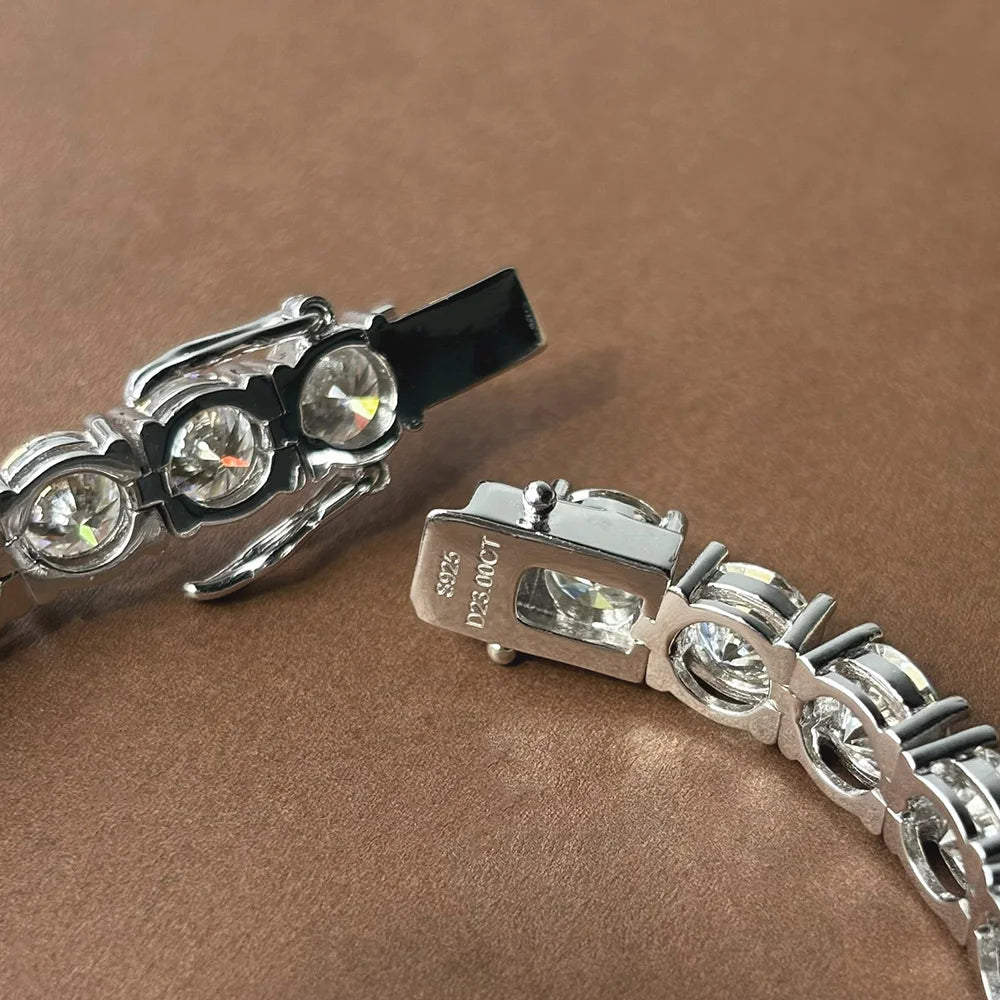 Moissanite Tennis Bracelet