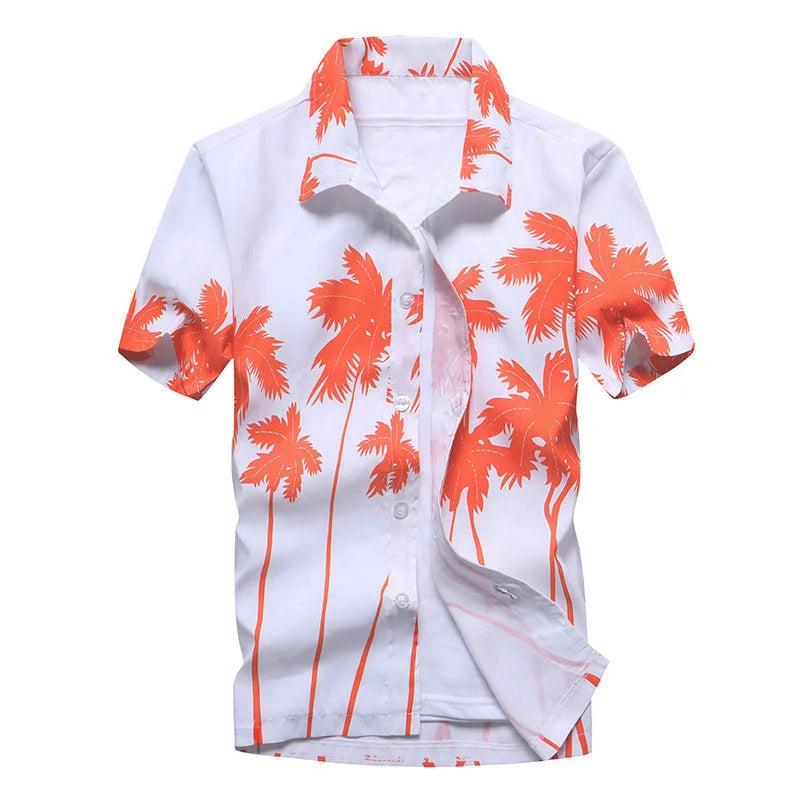 Floral Beach Pattern Shirt