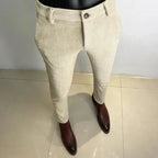 Slim Fit Corduroy Trousers