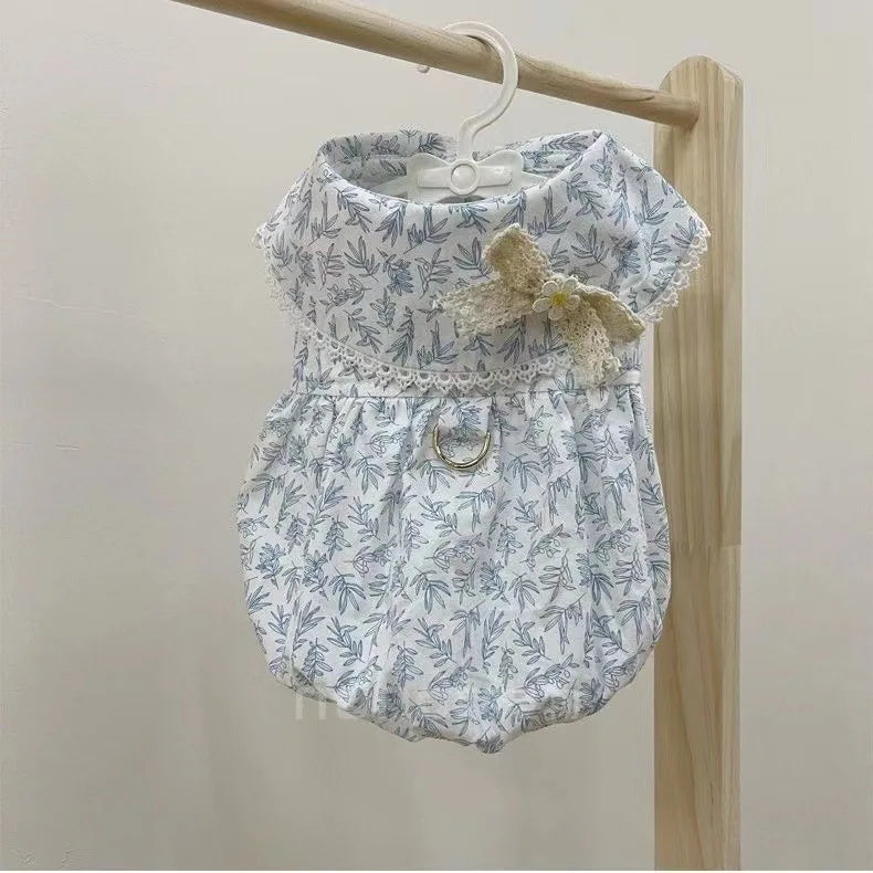 Floral Lapel Vest