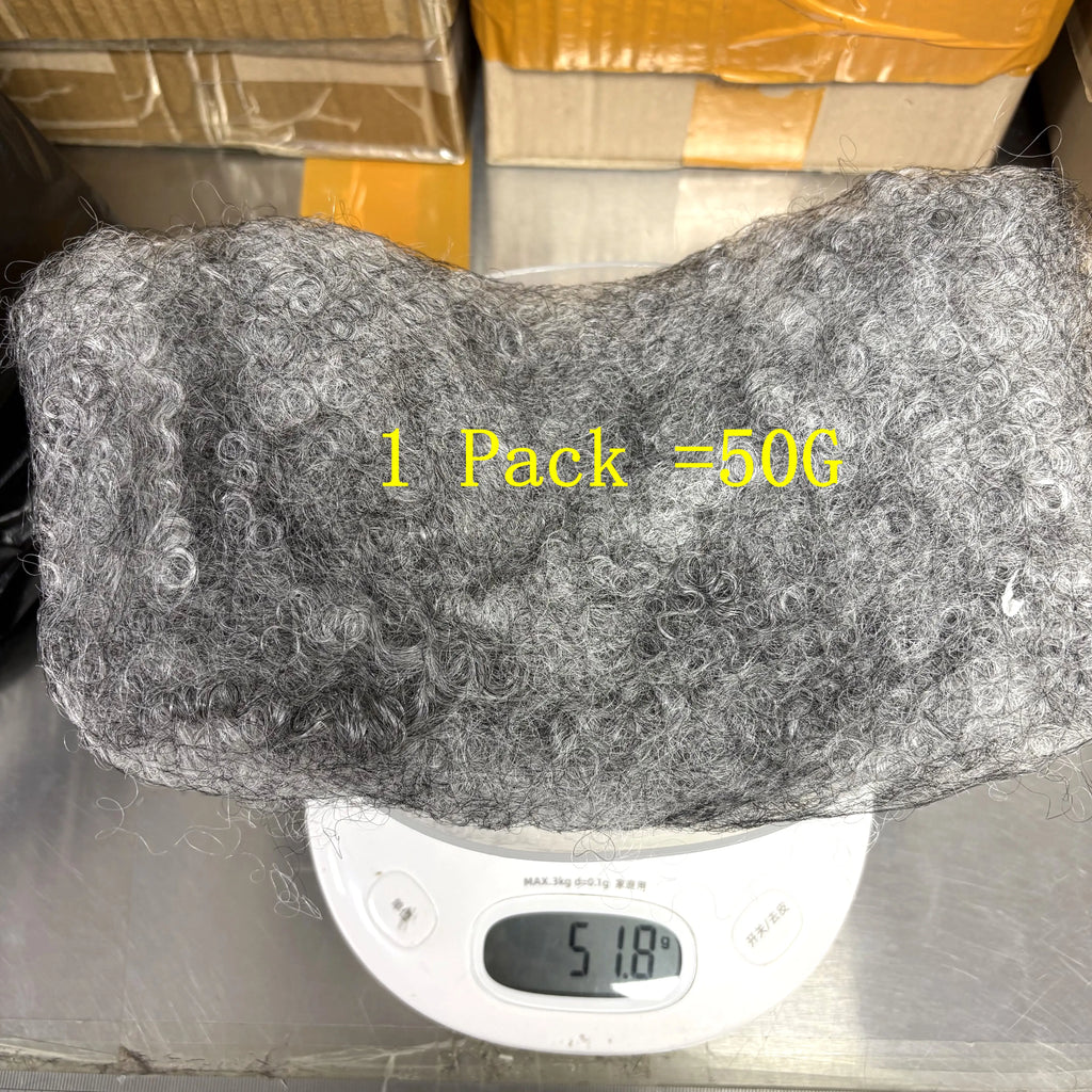 4C Afro Kinky Bulk Human Hair 50g/Pack