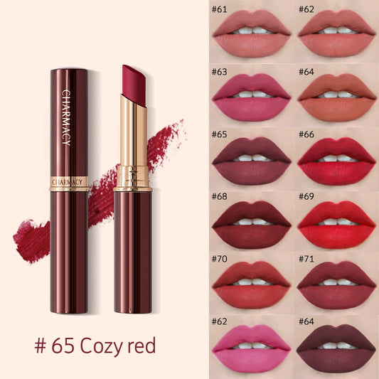 CHARMACY Long Lasting Waterproof Matte Nude Lipstick