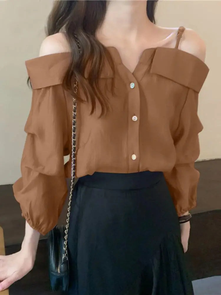 ZANZEA Off Shoulder Blouse