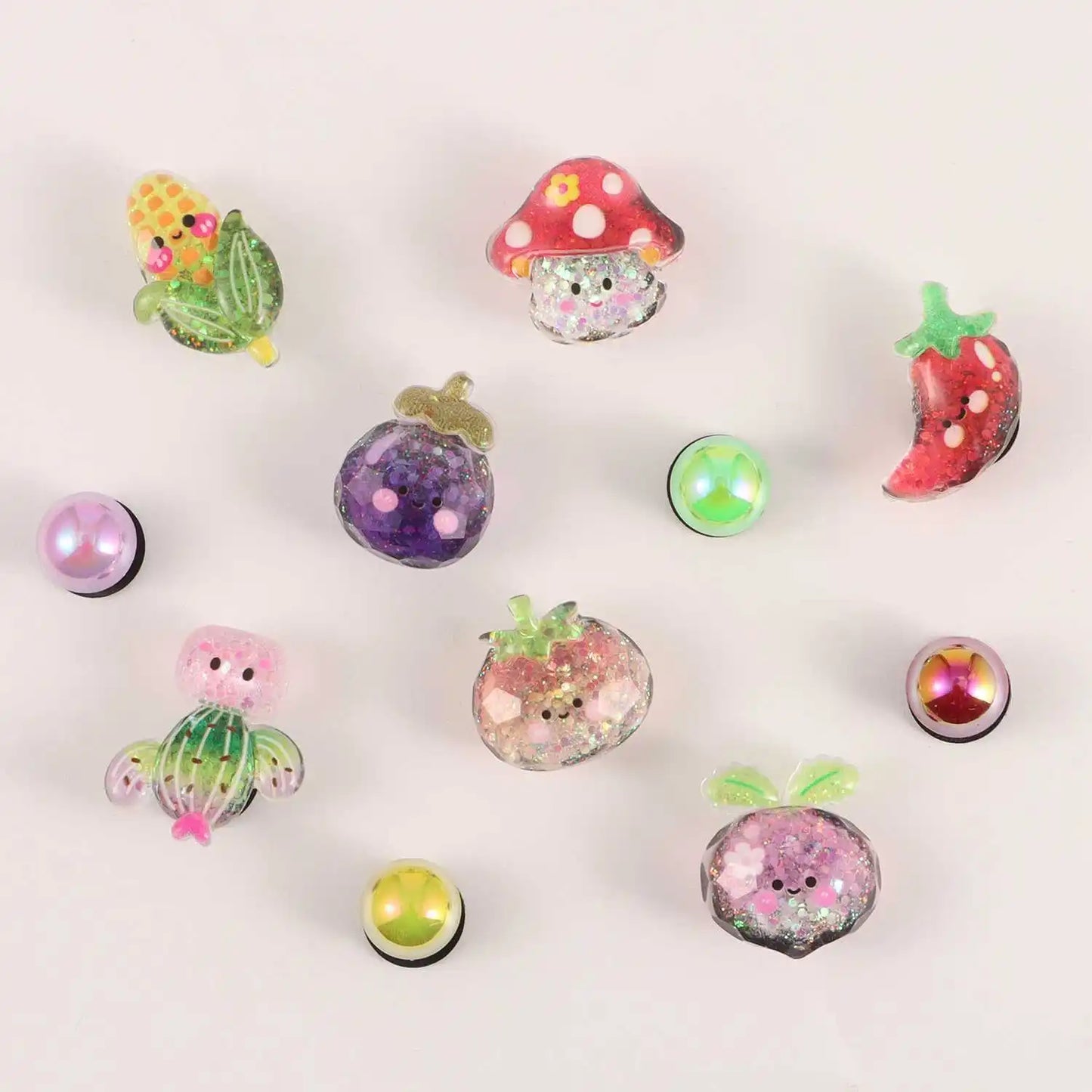 Sakura Flower Croc Charms