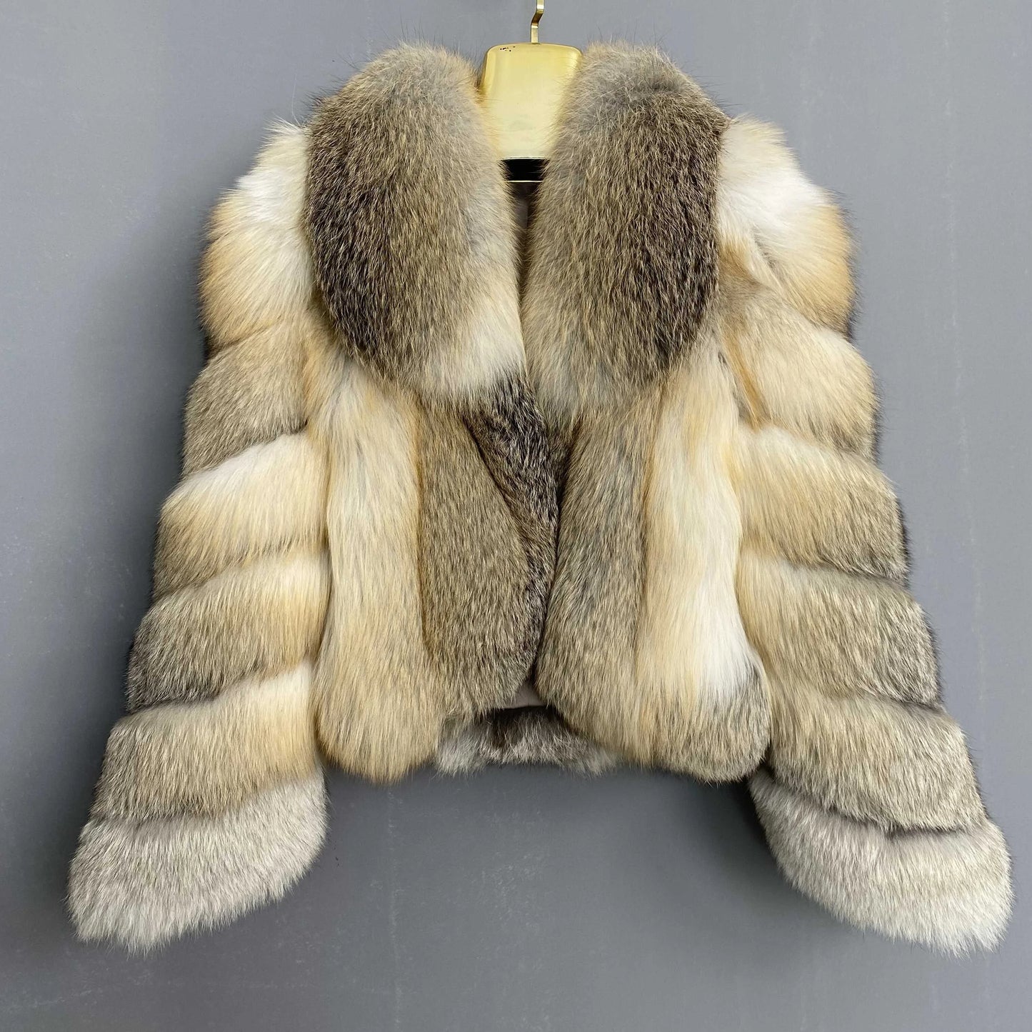 Real Fox Fur Coat