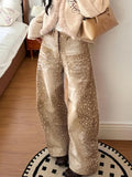 Animal Print Jeans