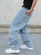 Loose Casual Denim Jeans