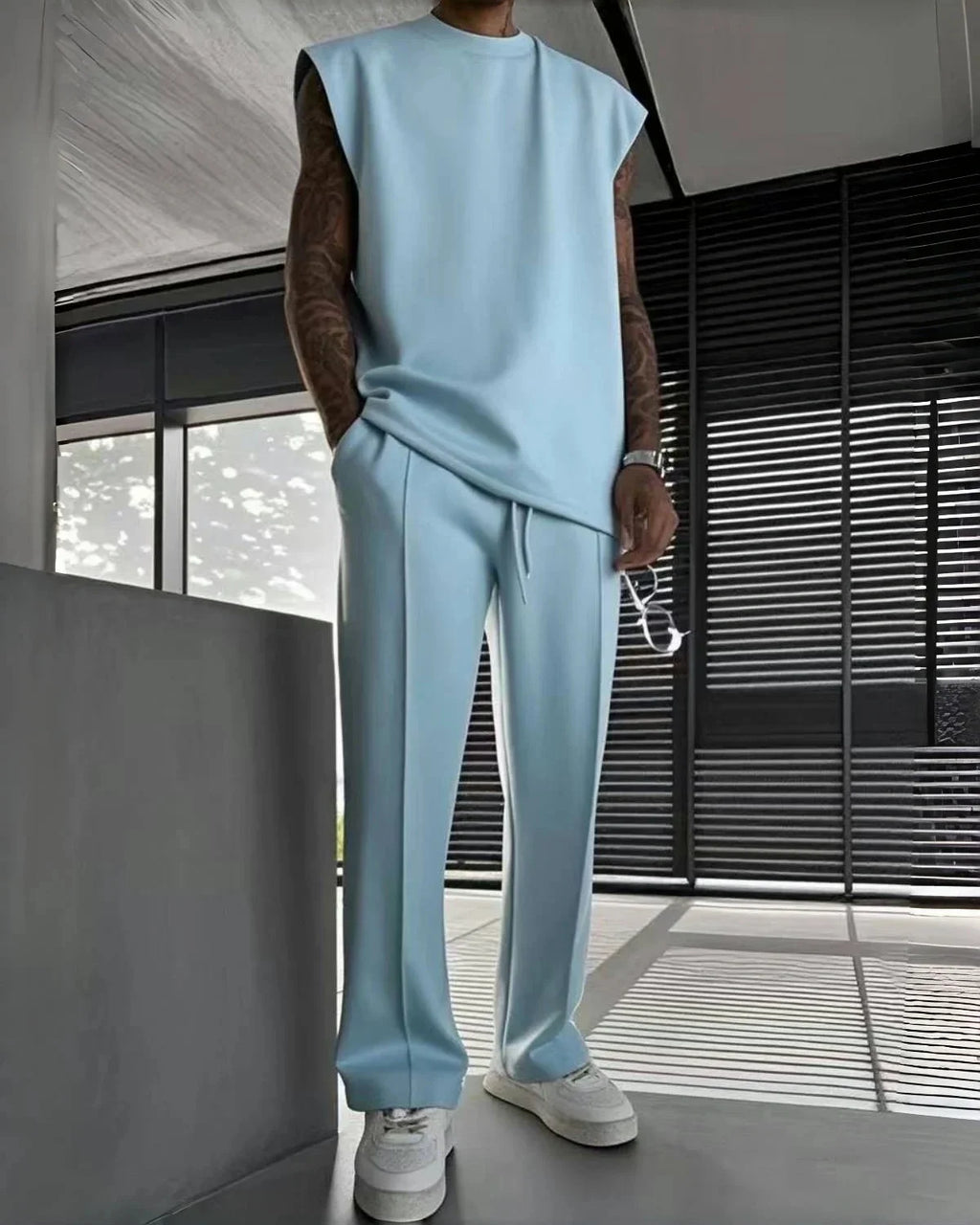 Minimalist Sleeveless Set