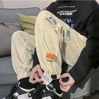 Waffle-Knit Trouser