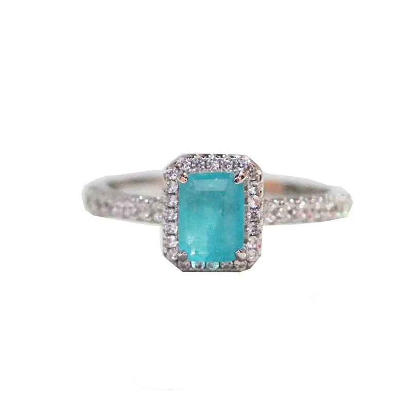 925 Silver Tourmaline Ring