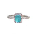 925 Silver Tourmaline Ring