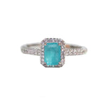 925 Silver Tourmaline Ring