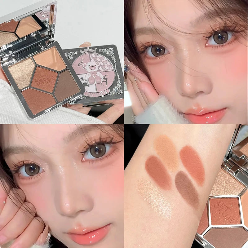 5 Colors Eyeshadow Palette