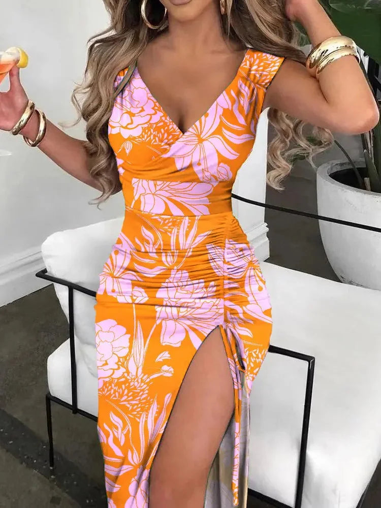 High Split Party Dress