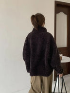 Fake Fleece Coat