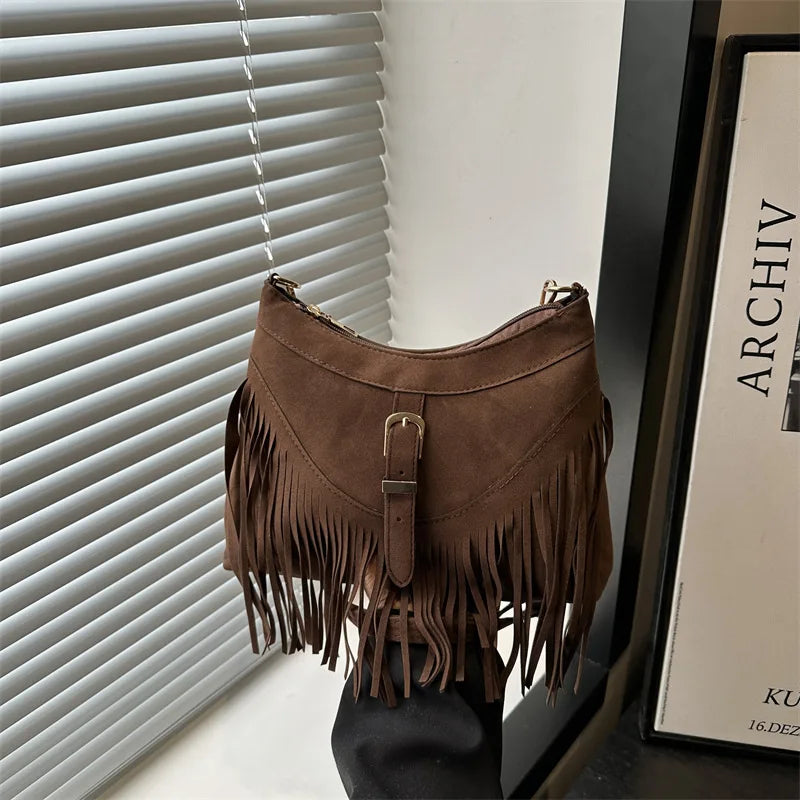 Fringe Shoulder Bag