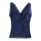 Floral Lace Camisole with Built-in Bra