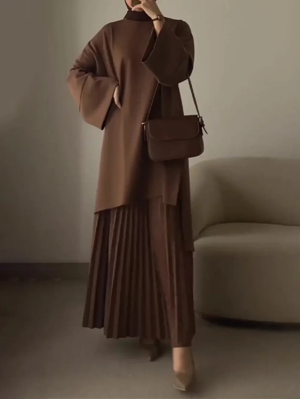 Eid Muslim Two Piece Set