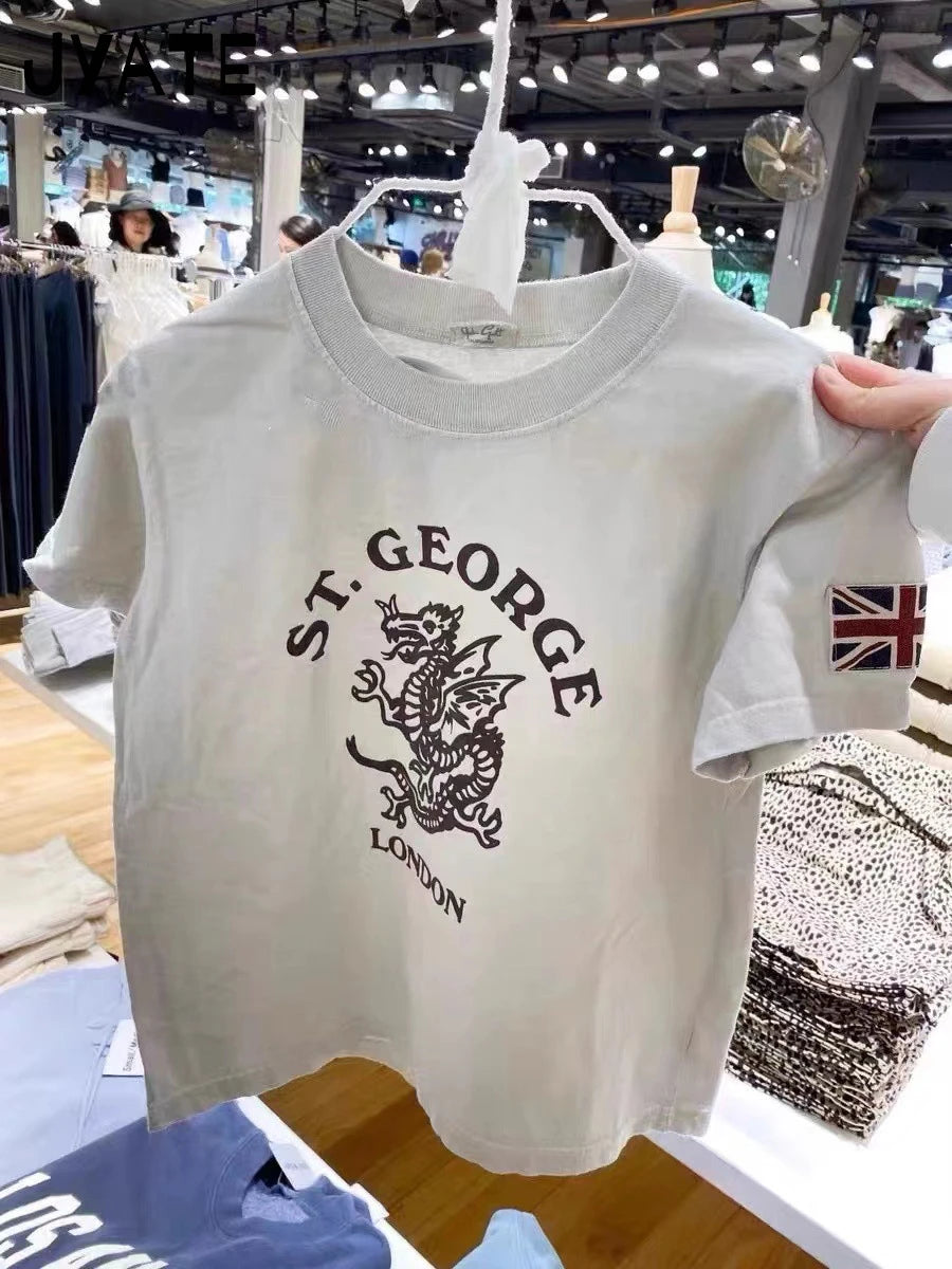 Dragon Graphic Short Sleeve Tee
