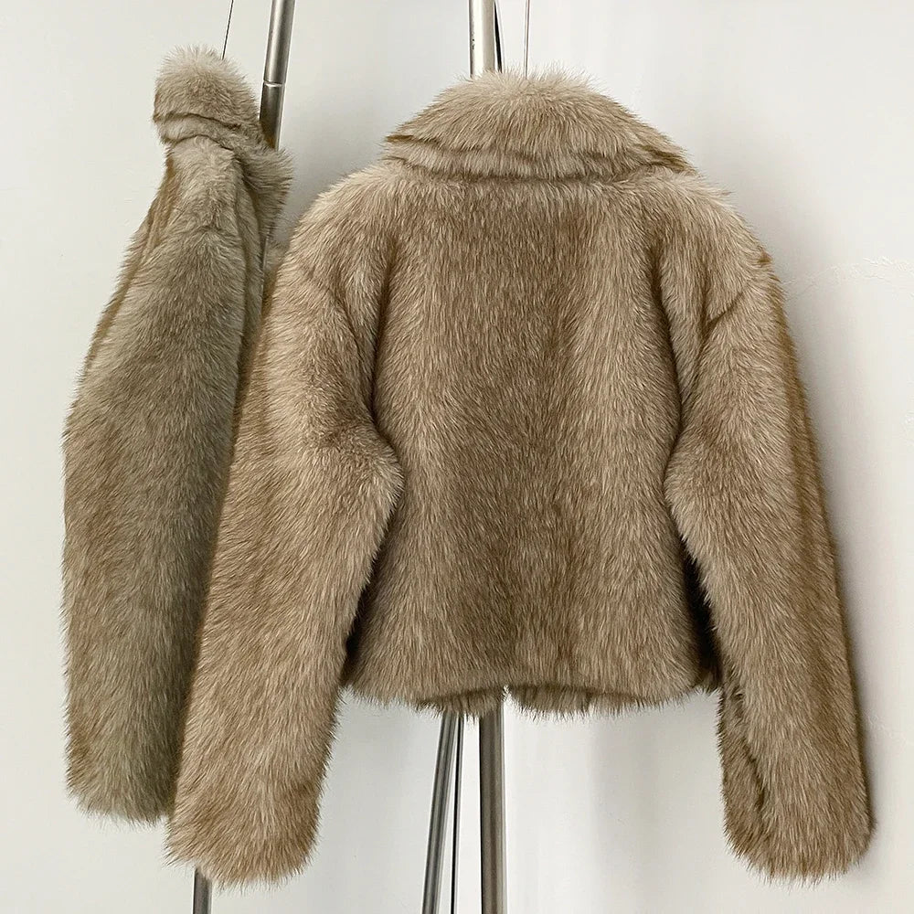 Faux Fur Coat
