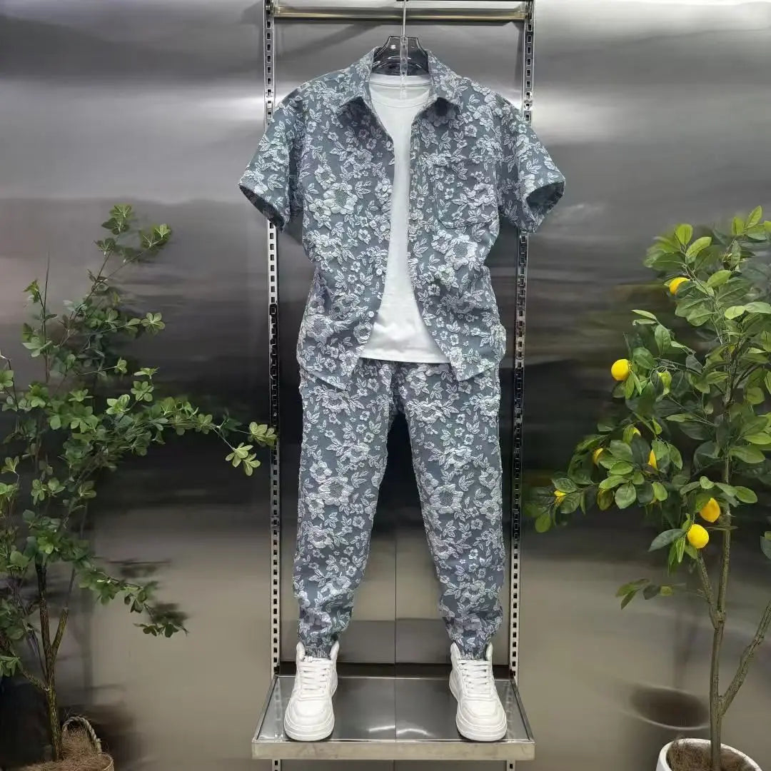 Summer Shirt +Pants Set