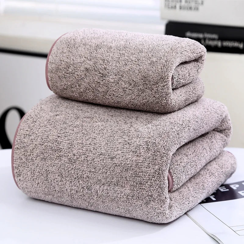 Bamboo Charcoal Fiber Towel Set