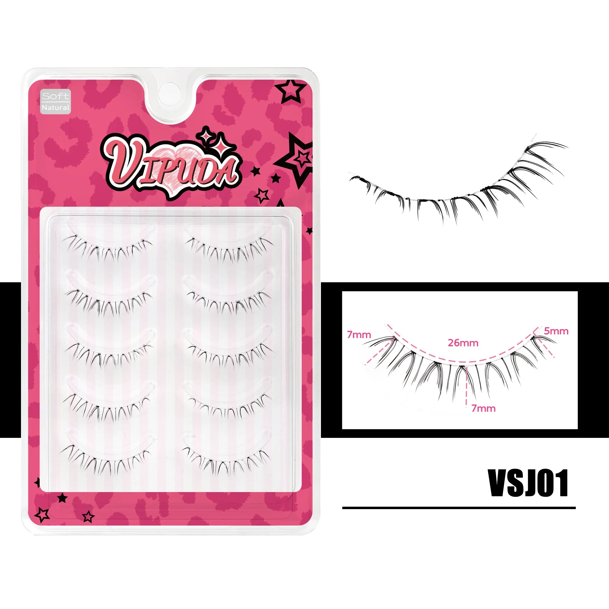 Lower Lashes 5 Pairs