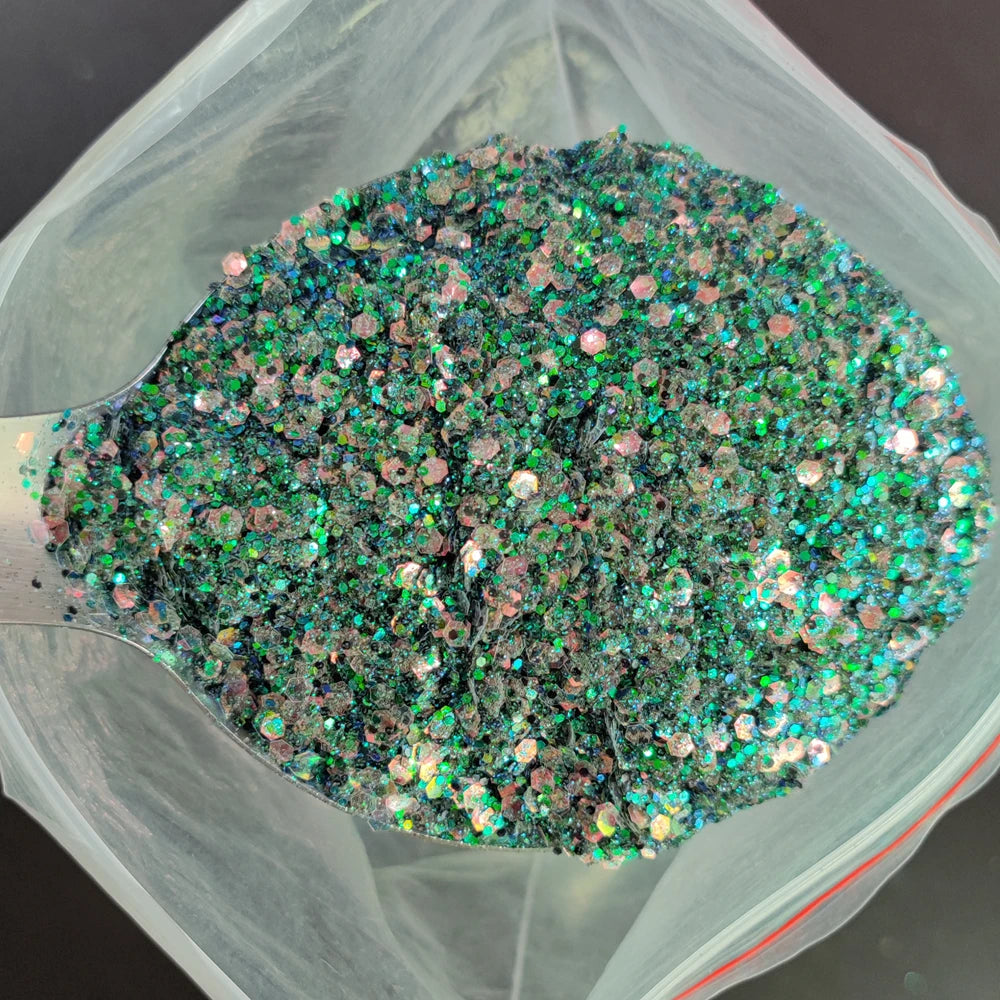1KG Wholesale Mixed Size Holographic Nails Sequins Manicure Glitter Flakes Paillettes Nail Art Decorations Body/Face Glitter