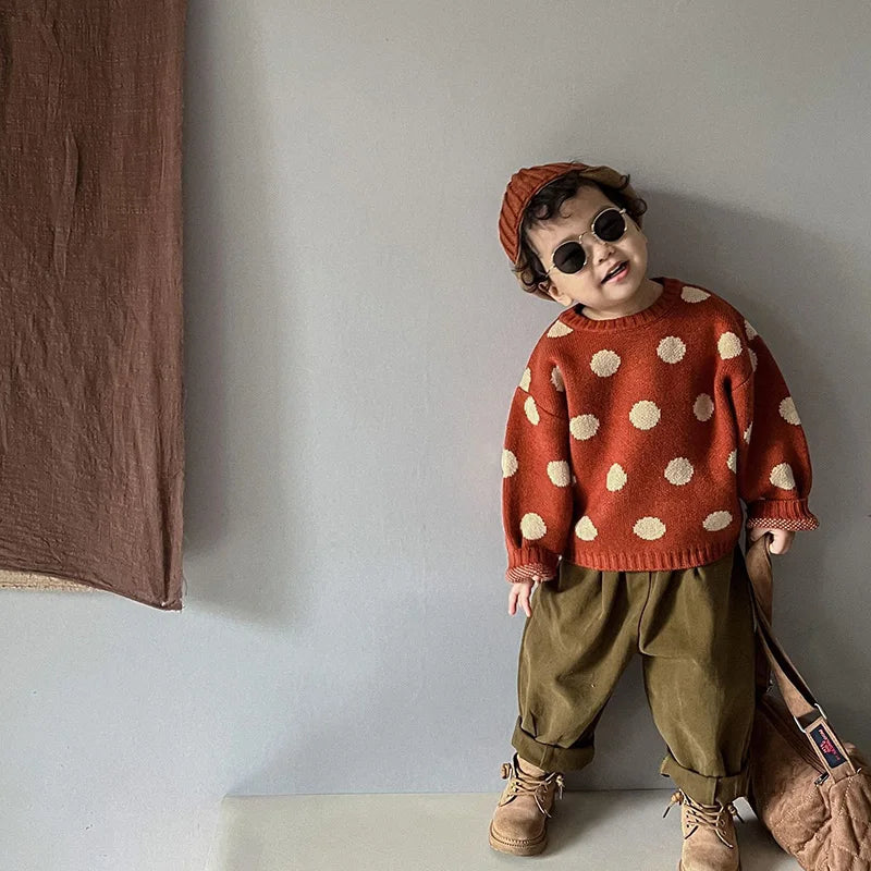 Polka Dot Sweater