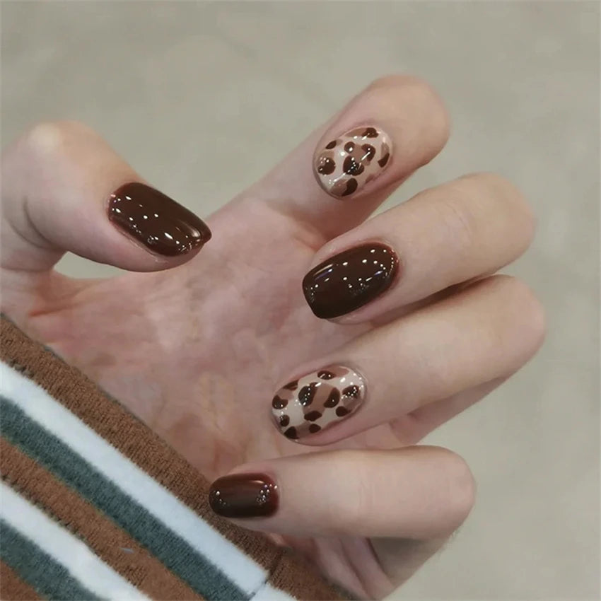 24pcs Professional Ultra-thin Finished Fake Nails