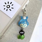 Kawaii Blue Animal Phone Charm