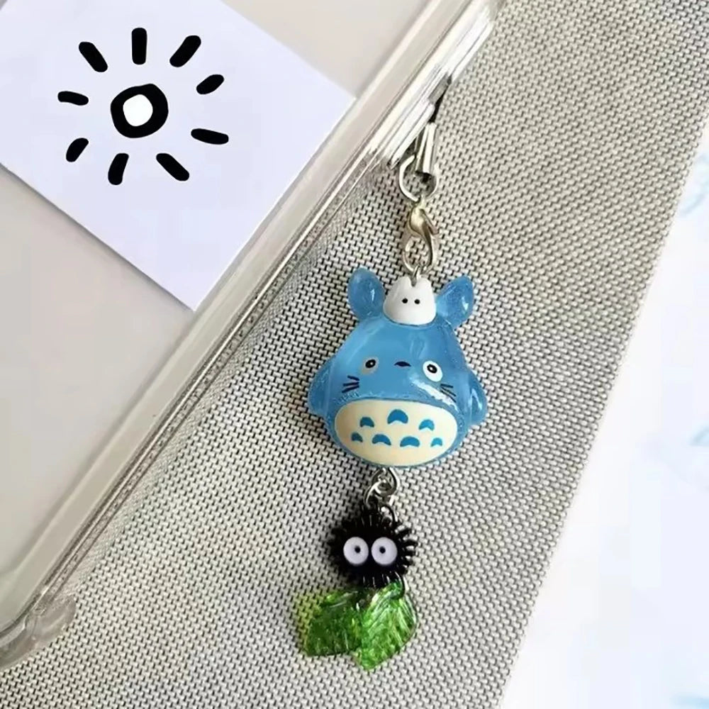 Kawaii Blue Animal Phone Charm