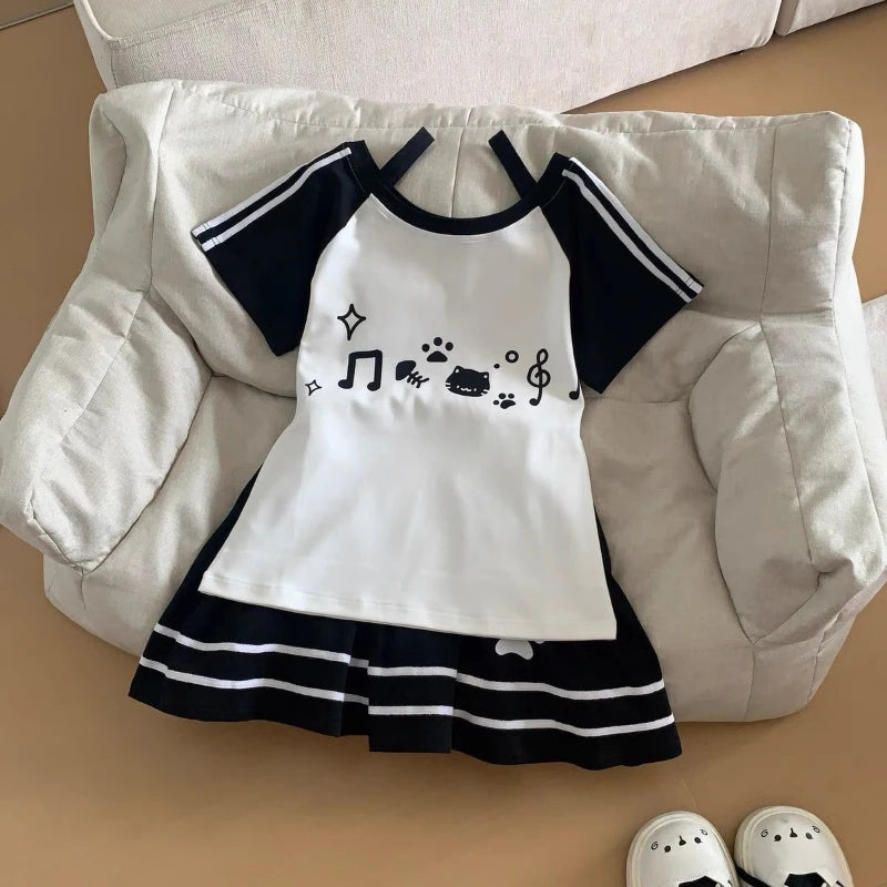 Cartoon Printing Tee