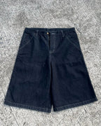 Slim Machete Denim Shorts