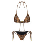 Tiger Print Bikini