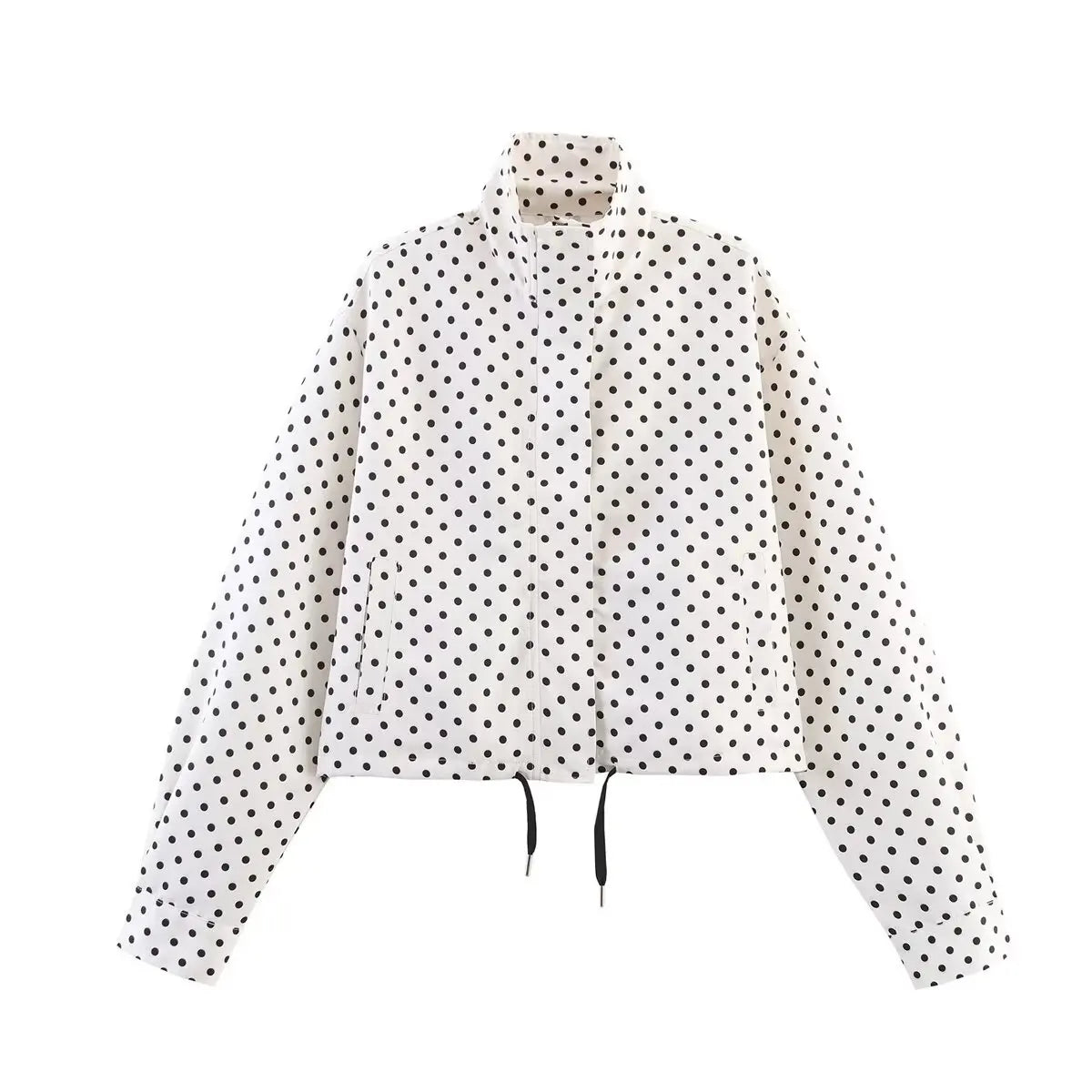 HH Polka Dot Print Short Coat