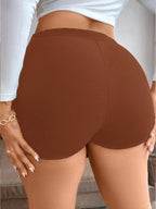 High Waist Pleated Button Skirt