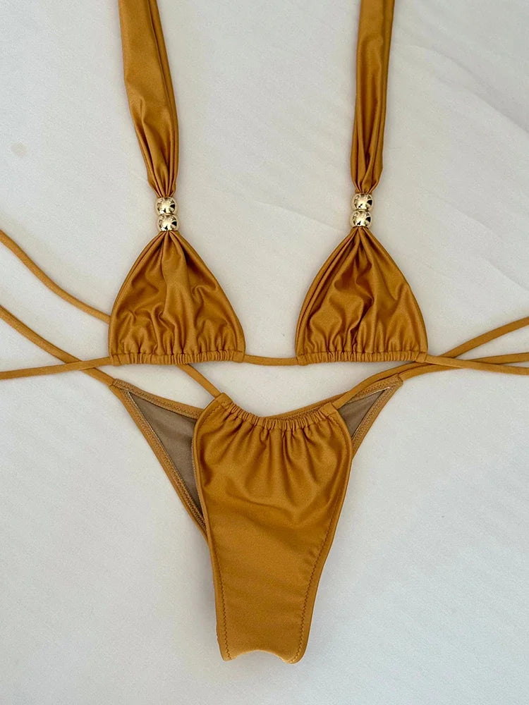 Low Waisted Micro Bikini