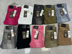 Rhinestone Denim Flared Jeans