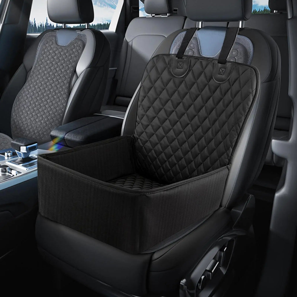 Waterproof Dog Booster Car Seat Large Pet Seat Cover For Cars Easy Clean Booster Cushion Carrier Cover For Bed Suv Truck